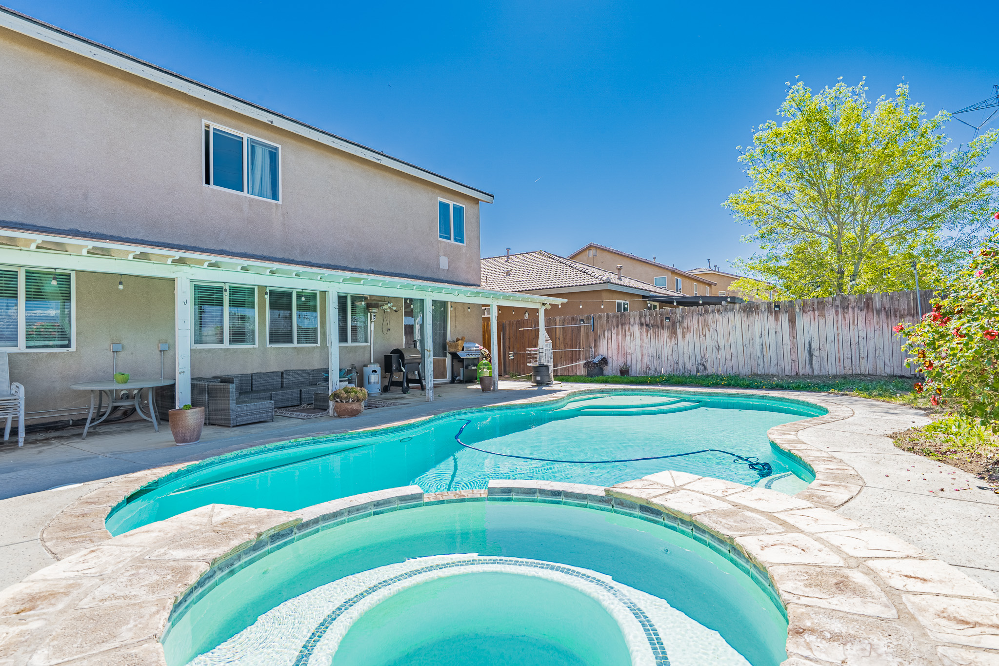 Edited exterior photograph