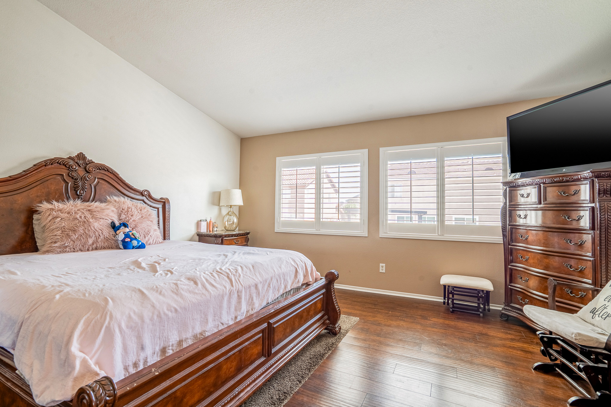 Primary suite with canyon view